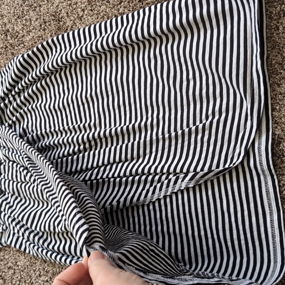 Derek Lam IO Crosby Nyla Puff Sleeve striped Cotton mini dress Size SM - Picture 8 of 16